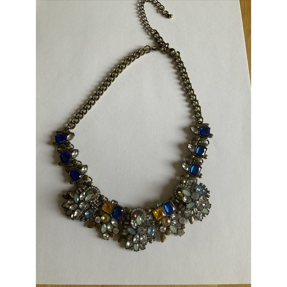 Huge Modern‎ Rhinestone Runway Collar Necklace Statement Jewelry